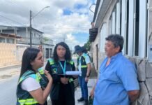 Ageman fiscaliza abastecimento irregular de água no conjunto Francisca Mendes 2, em Manaus