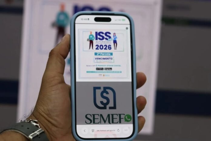 Prefeitura de Manaus lembra prazo da 5ª parcela do ISS Fixo e oferece desconto em pagamentos digitais