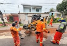 Prefeitura de Manaus intensifica recapeamento asfáltico no bairro Japiim