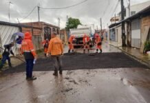 Prefeitura de Manaus: Recuperação asfáltica chega ao bairro Tarumã com foco em segurança e mobilidade
