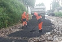 Prefeitura de Manaus pavimenta rua Marquês do Maranhão no Parque das Laranjeiras