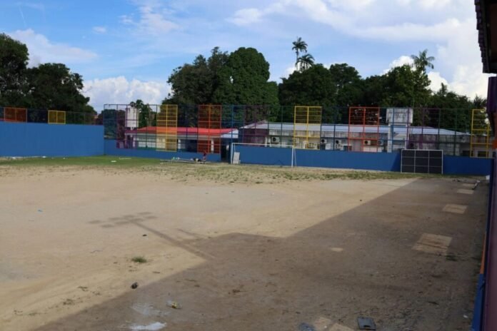 Prefeitura de Manaus avança com revitalização do Campo Coração do Zumbi