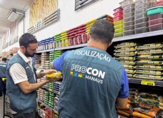Procon Manaus apreende mais de 650 produtos impróprios em supermercados da capital