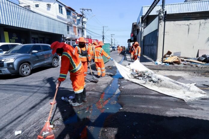 ‘Manaus que a Gente Cuida’ leva infraestrutura e serviços sociais ao bairro Lírio do Vale