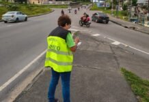 IMMU realiza pesquisa de tráfego na Avenida das Torres para melhorar travessia de pedestres