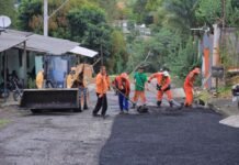 Prefeitura de Manaus leva asfalto à comunidade Aliança com Deus na Zona Norte