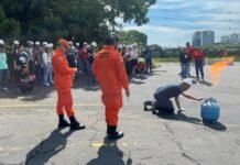 Prefeitura de Manaus capacita 100 servidores da Semsa em brigada de incêndio e atendimento pré-hospitalar