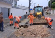 Prefeitura de Manaus recupera drenagem na rua René de Nápolis, Adrianópolis, e garante mais segurança