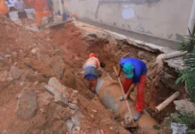 Prefeitura de Manaus recupera galeria subterrânea na travessa Brasília, bairro São Jorge