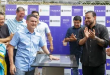 David Almeida lança pedra fundamental da primeira Academia de Formação da Guarda Municipal da Amazônia