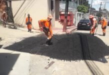 Prefeitura de Manaus revitaliza Betânia com recuperação de drenagem profunda e asfalto