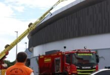 Incêndio no Velódromo do Rio é controlado e pista olímpica não é afetada