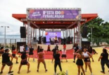 Festa do Trabalhador na Ponta Negra: Lazer, Empreendedorismo e Valorização em Manaus