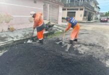 Prefeitura de Manaus intensifica operação ‘Tapa-Buracos’ na Cidade Nova e melhora mobilidade urbana
