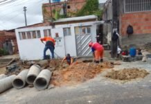 Prefeitura de Manaus moderniza rede de drenagem no bairro Armando Mendes e reforça segurança