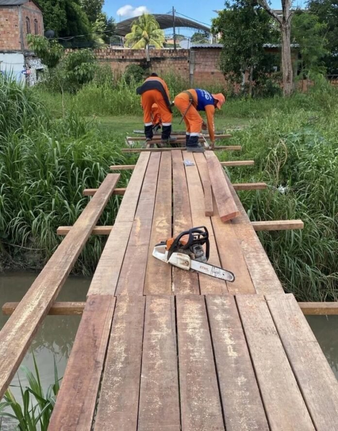 Prefeitura de Manaus inaugura nova ponte no Jorge Teixeira para melhorar acessibilidade