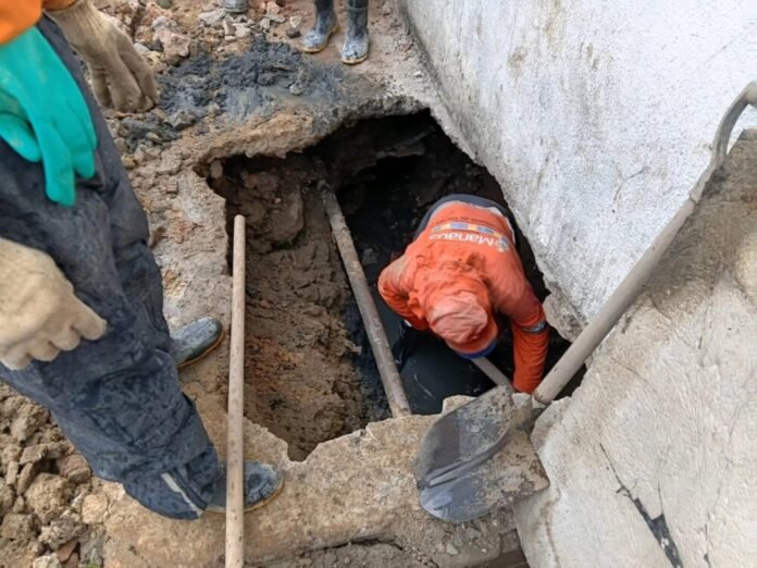 Prefeitura de Manaus recupera drenagem na Castelo Branco e melhora segurança no Compensa
