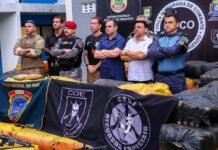 Governador Roberto Cidade celebra apreensão histórica de 2,5 toneladas de drogas no Amazonas
