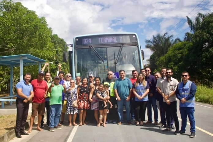 Extensão da linha 024 beneficia moradores rurais na BR-174, em Manaus