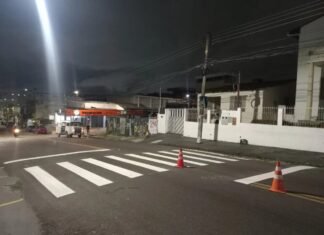 Prefeitura de Manaus intensifica melhorias em cruzamentos e travessias para prevenir acidentes