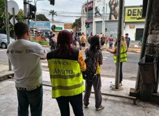 Prefeitura de Manaus realiza estudo técnico para avaliar mobilidade e segurança na avenida Torquato Tapajós