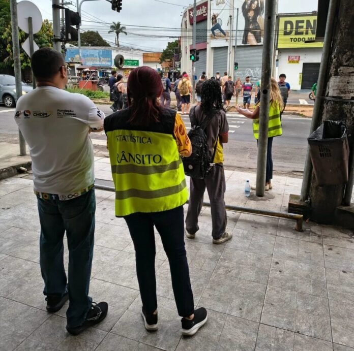 Prefeitura de Manaus realiza estudo técnico para avaliar mobilidade e segurança na avenida Torquato Tapajós