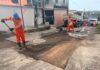 Prefeitura de Manaus avança na recuperação asfáltica do conjunto Manoa, Zona Norte