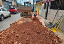 Prefeitura de Manaus recupera rede de drenagem profunda no Santo Antônio