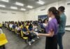 Prefeitura de Manaus leva campanha ‘Junho Violeta’ a escola municipal no Aleixo