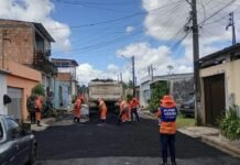 Prefeitura de Manaus melhora mobilidade urbana com manutenção asfáltica no conjunto Cidadão 10