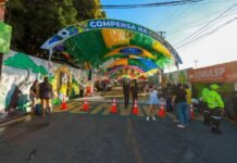 ‘Rua da Copa’ da Compensa em Manaus transmitirá estreia do Brasil com atrações para toda a família