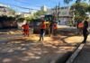 Prefeitura de Manaus age de madrugada e impede afundamento de via crucial no Centro