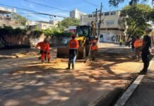 Prefeitura de Manaus age de madrugada e impede afundamento de via crucial no Centro