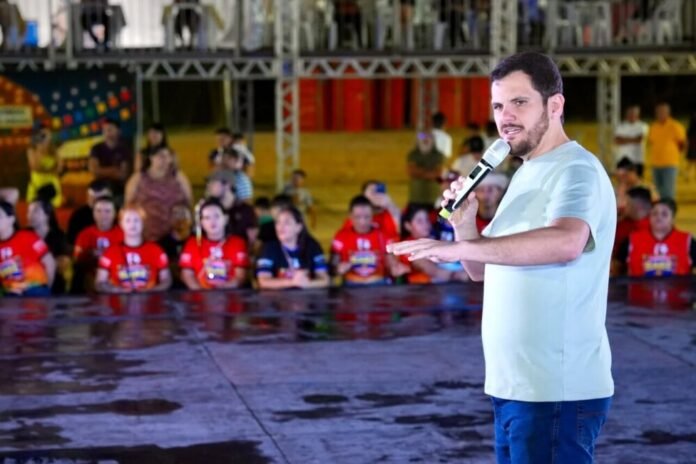 Prefeito Renato Junior anuncia complexo esportivo de R$ 2,4 milhões no Colônia Santo Antônio