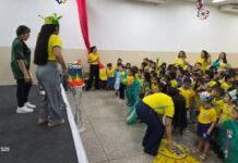 Cmei Odete Puga em Manaus celebra 11º Festival Olímpico da Educação Infantil com 400 crianças