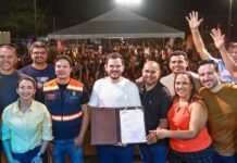Prefeito Renato Junior assina ordem de serviço para revitalização do Campo da Torre na zona Norte de Manaus
