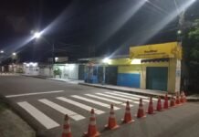 Prefeitura de Manaus reforça sinalização viária no Santo Agostinho para maior segurança no trânsito