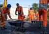 Prefeitura de Manaus melhora mobilidade com asfalto novo na rua Canário do Campo, Cidade de Deus