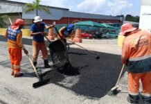 Prefeitura de Manaus recupera rua Anhandui no bairro Flores e melhora segurança e mobilidade