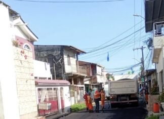 Prefeitura de Manaus revitaliza rua Almir Pedreiras e melhora segurança em Petrópolis
