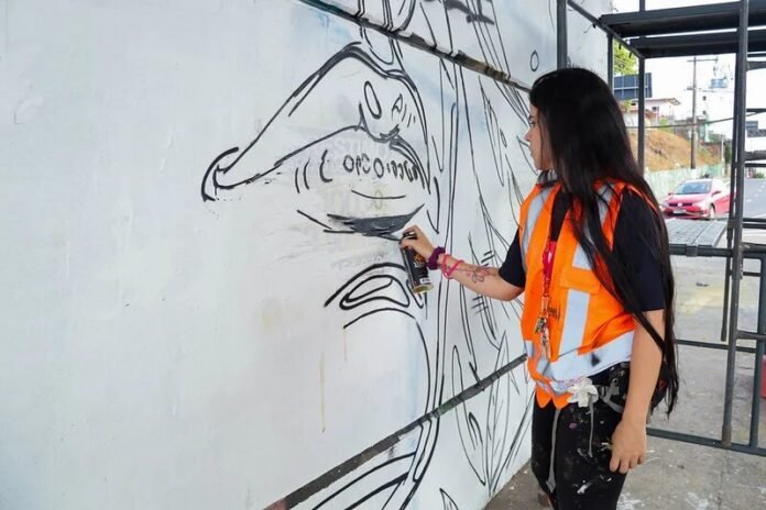 Prefeitura de Manaus lança projeto 'Manaus em Cores: Arte que Protege' com protagonismo feminino em viadutos