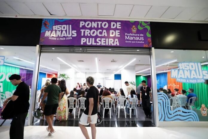 Prefeitura de Manaus: Retirada de pulseiras do '#SouManaus Passo a Paço 2026' começa nesta sexta-feira