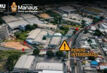 Rua Abelardo Barbosa terá interdição parcial para obras da Energisa em Manaus