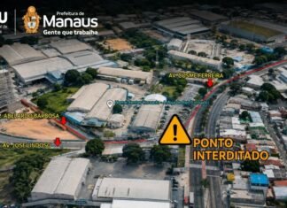 Rua Abelardo Barbosa terá interdição parcial para obras da Energisa em Manaus