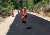 Prefeitura de Manaus pavimenta ladeira no ramal União com 80 toneladas de asfalto