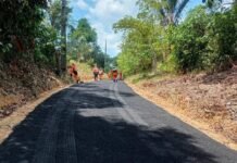 Prefeitura de Manaus pavimenta quatro ladeiras no ramal São João e melhora infraestrutura rural