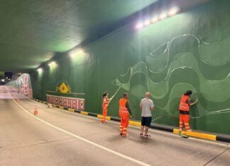 Viaduto Duca Brito ganha história e arte com modernização e grafite em Manaus