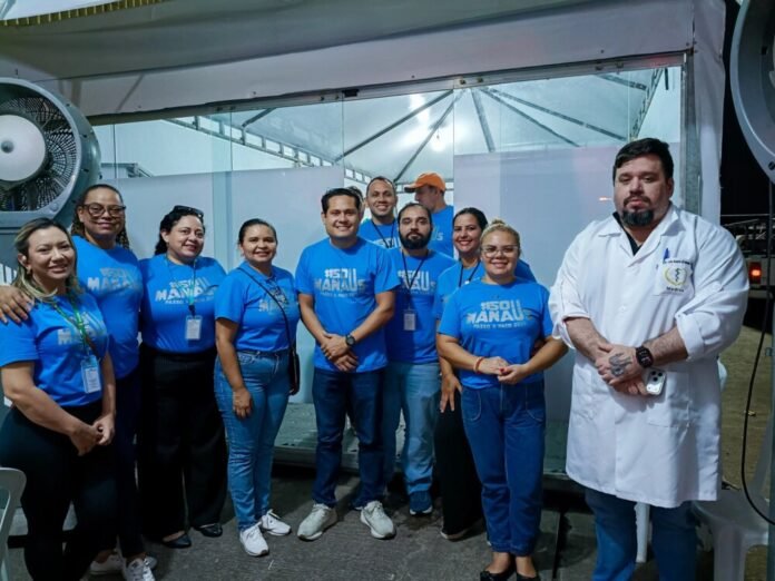 Prefeitura de Manaus reforça atendimento médico durante o festival #SouManaus Passo a Paço 2026