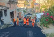 Prefeitura de Manaus aplica 50 toneladas de asfalto e melhora tráfego no Alfredo Nascimento