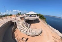 Parque Encontro das Águas Rosa Almeida avança com concretagem das ‘asas’ de Niemeyer